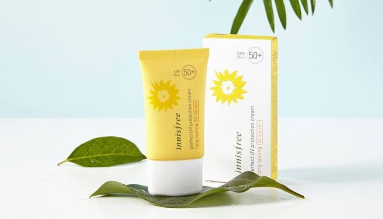  Kem chống nắng cho da dầu Innisfree Perfect Uv Protection Cream Long Lasting For Oily Skin Spf 50+ Pa+++