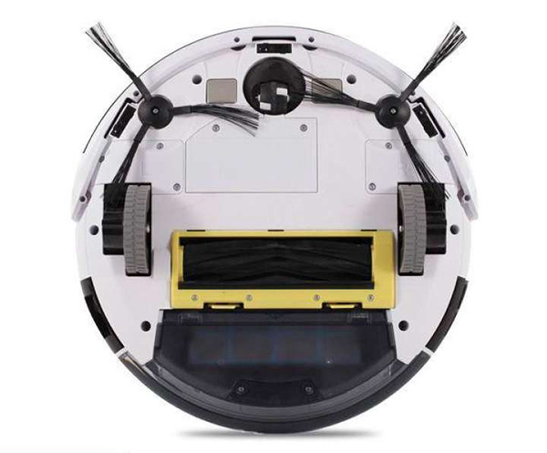 Cấu tạo mặt dưới của Robot Ecovacs Deebot DJ35