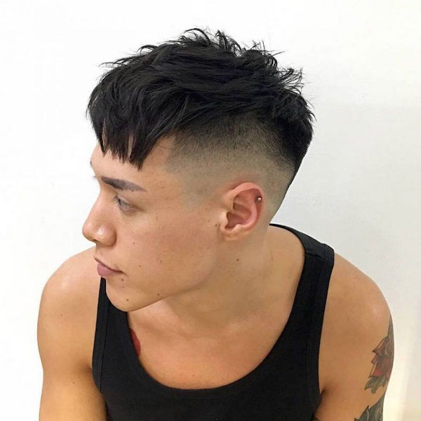 Undercut không vuốt