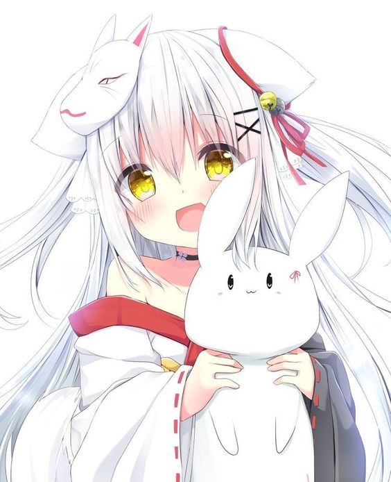 Chào mừng tất cả các fan anime! Bạn đã từng thấy một chú thỏ anime cực kỳ đáng yêu chưa? Hãy xem hình này và thưởng thức tình cảm của thỏ anime dễ thương đến từ bức tranh này.