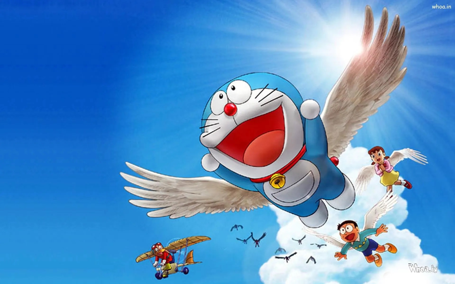 Những hình nền Doraemon cho fan cuồng méo ú đẹp nhất anime