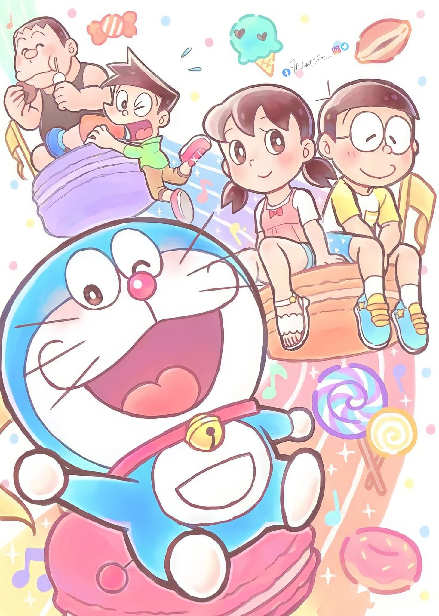 Tranh Vẽ Doraemon - Kỷ Nguyên Làm Đẹp